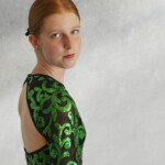 Wood podium on table counter with concrete grunge texture background.3D rendering